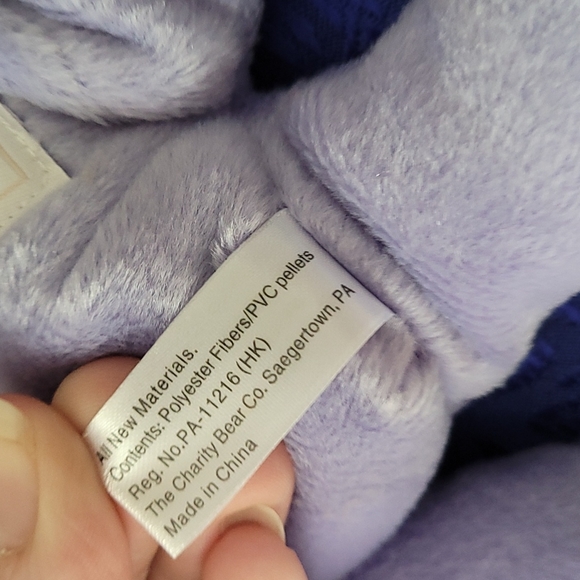 VTG Charity Bear Co. "Faith" & "Hope" Teddy Bears  (pair) for ♀️ Cancer Research - Picture 13 of 17